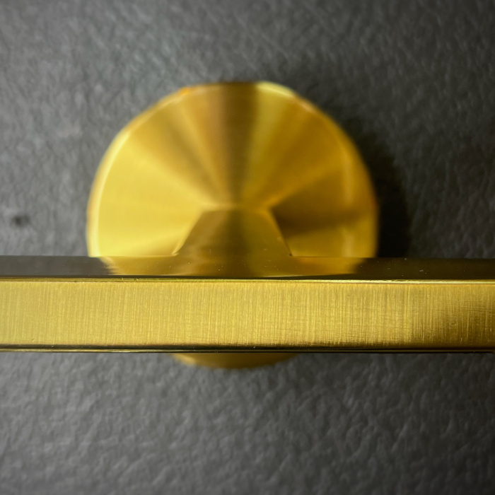 Бра Boule de Cristal Double Sconce Brass ImperiumLoft