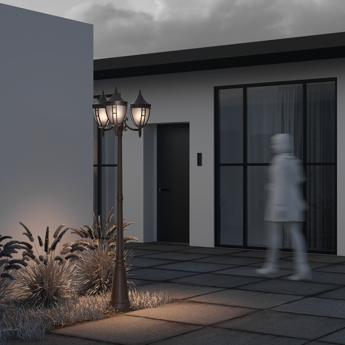 Садово-парковый светильник Maytoni Rivoli O026FL-03B