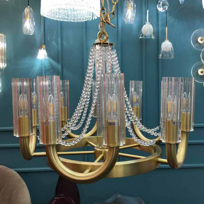 Люстра Cloyd PALLADIA C10 / Ø64 см - латунь (арт.10800)