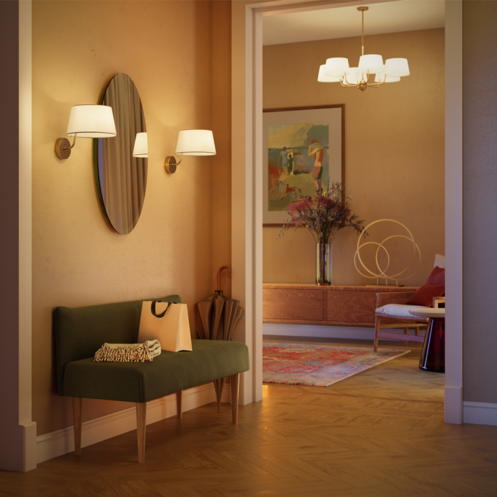 Настенный светильник Maytoni Modesto MOD360WL-01BS