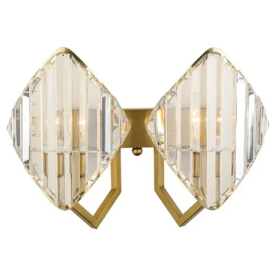 Бра L&#039;Arte Luce Luxury Elegio L35622 с элементами из хрусталя