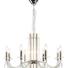 Люстра Crystal Lux AURELIO SP8 GOLD+CHROME/TRANSPARENT