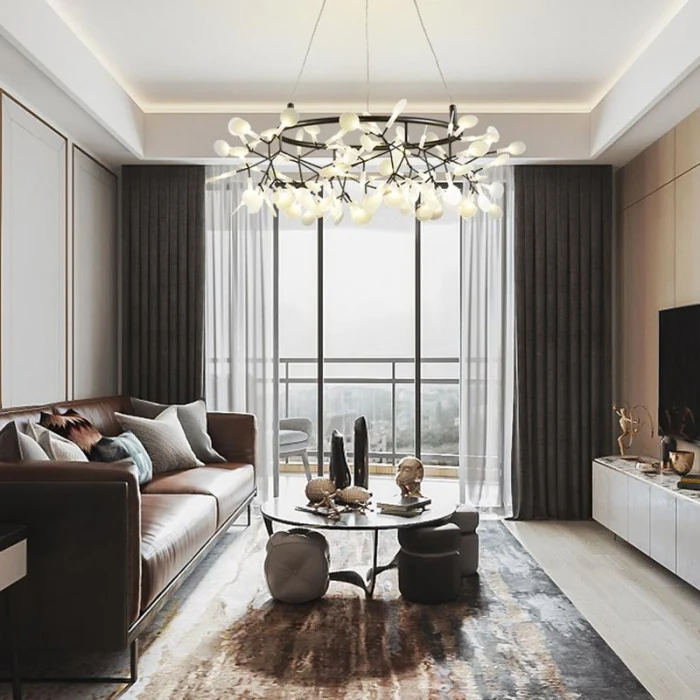 Люстра Mi Heracleum The Big O 80 Copper ImperiumLoft