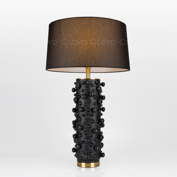 Настольная лампа Cloyd WOLAND T1 / выс. 80 см - латунь (арт.30140)