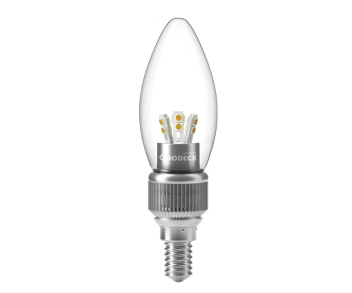 Лампа диммируемая Свеча E14 7W (Led 2700K) 230В Kink Light 1003011107D/GL