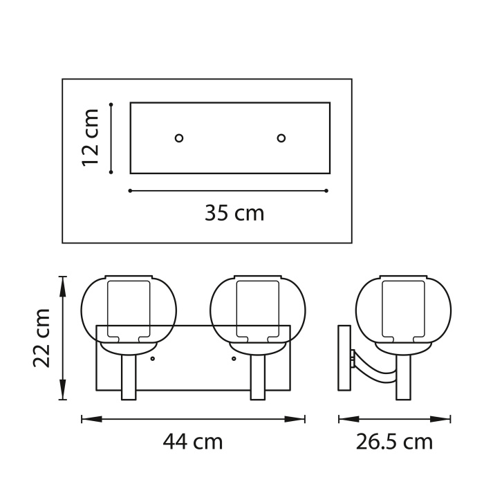 Бра FIAMMA LIGHTSTAR 730623