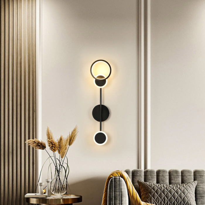 Настенный светильник ZINGY C Black ImperiumLoft