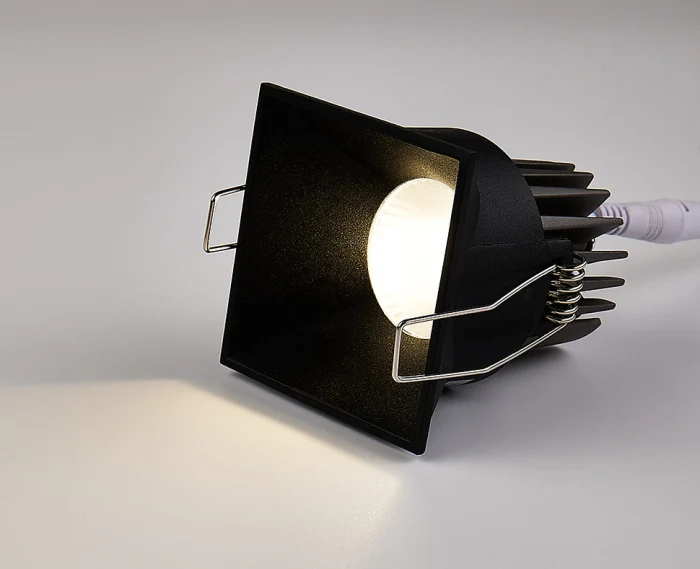 Светильник встраиваемый ITALLINE IT06-6020 black 4000K + IT06-6021 black