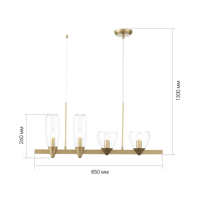 Светильник подвесной TENERESA ST LUCE SL1119.203.04
