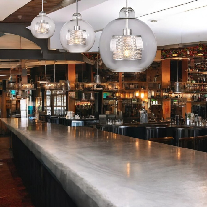 Подвесной светильник CATCH F pear silver D30 ImperiumLoft