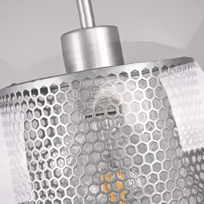 Подвесной светильник CATCH F pear silver D30 ImperiumLoft