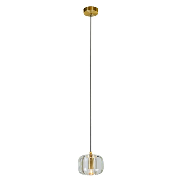 Светильник подвесной Belfast Pansy 6214-1 BR CL