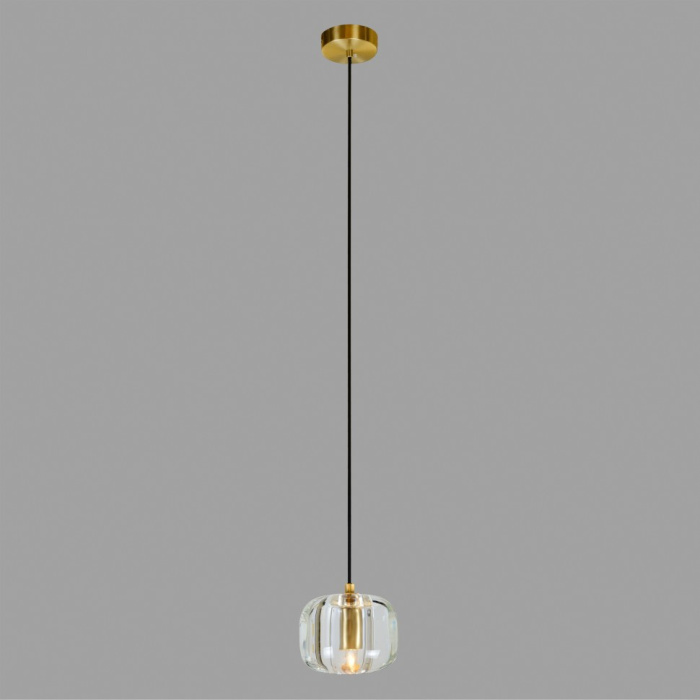 Светильник подвесной Belfast Pansy 6214-1 BR CL