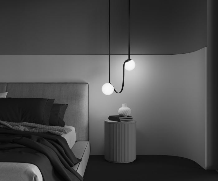 Трековый светильник Maytoni Luna TR125B-10W3K-B