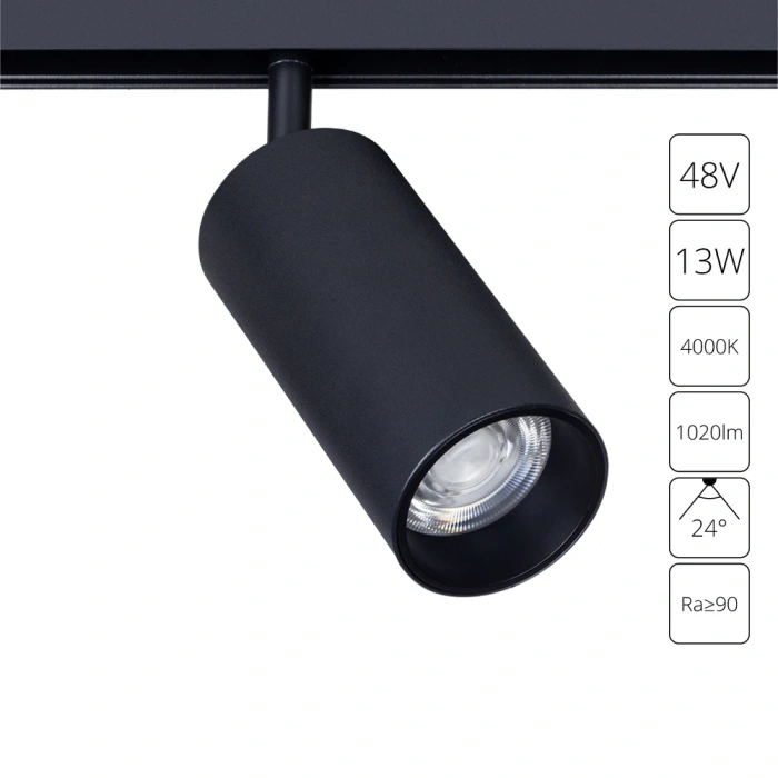 Магнитная трековая система Arte Lamp LINEA A4661PL-1BK