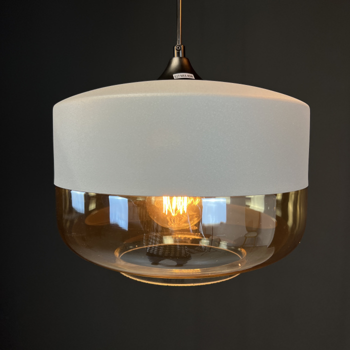 Подвесной светильник NORD D D25 Gray/Amber ImperiumLoft