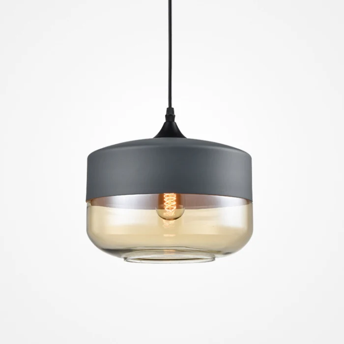 Подвесной светильник NORD D D25 Gray/Amber ImperiumLoft
