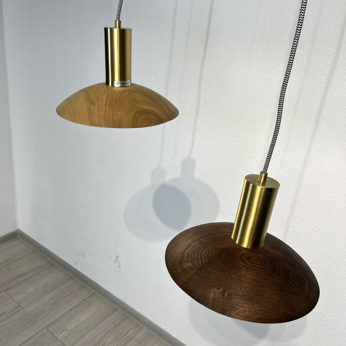 Подвесной светильник WOOD Light brown ImperiumLoft