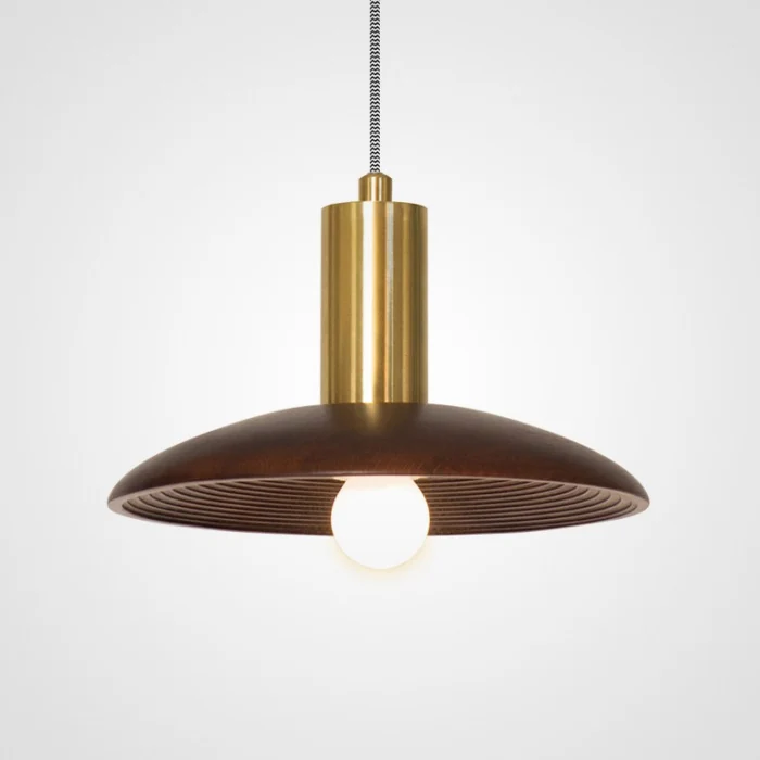Подвесной светильник WOOD Light brown ImperiumLoft