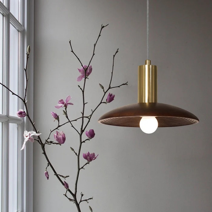 Подвесной светильник WOOD Light brown ImperiumLoft