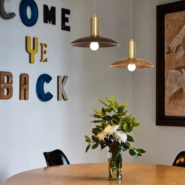 Подвесной светильник WOOD Light brown ImperiumLoft