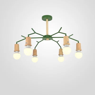 Люстра на штанге LES COLOR D80 Green ImperiumLoft 220506-23