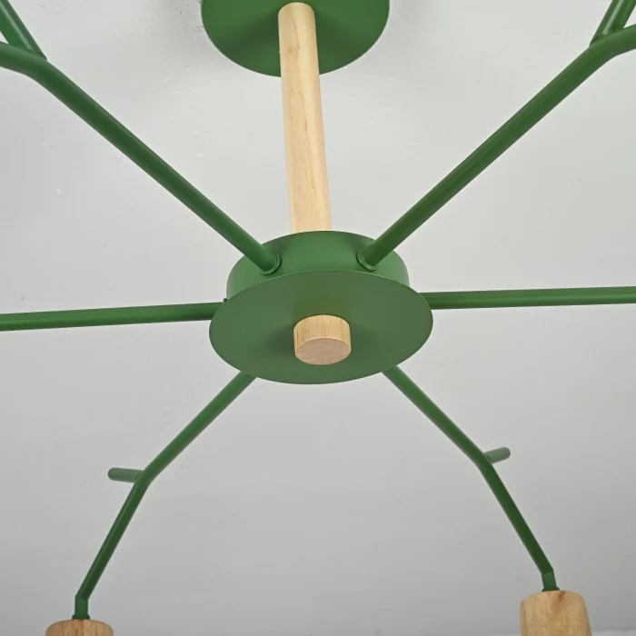 Люстра на штанге LES COLOR D80 Green ImperiumLoft 220506-23