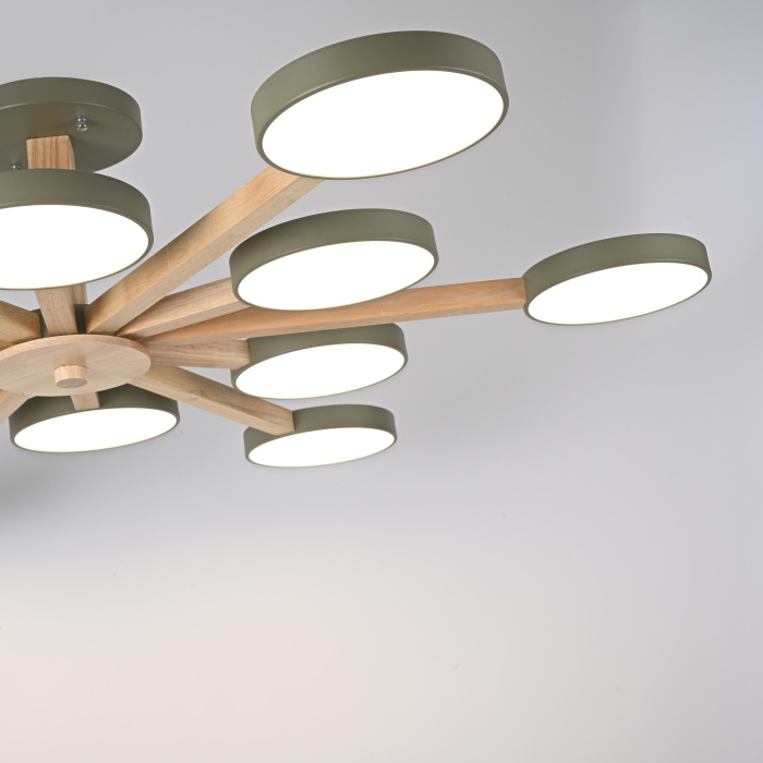 Потолочный светильник TURNA L12 Khaki ImperiumLoft