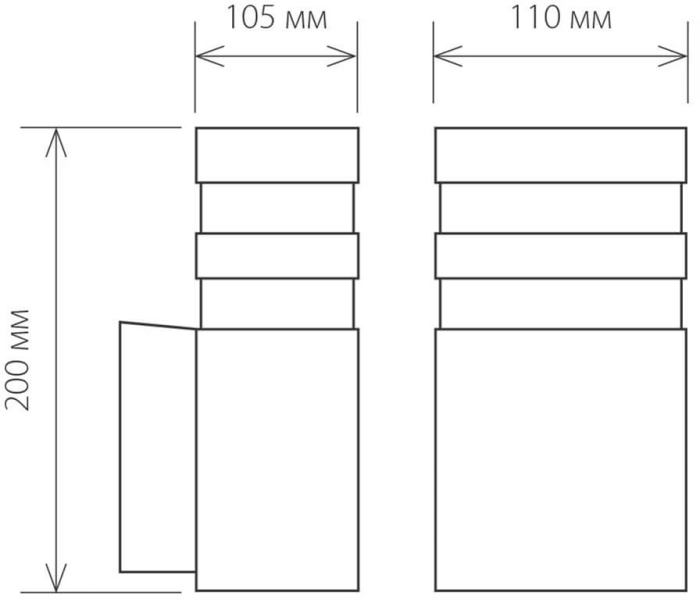 Уличный настенный светильник Elektrostandard 1450 4690389067730