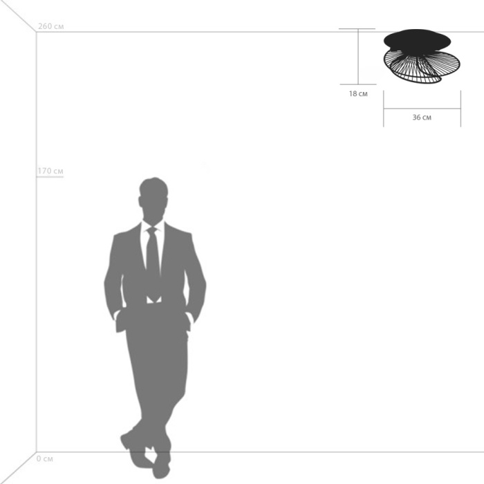 Люстра потолочная Zeta Lightstar 728133