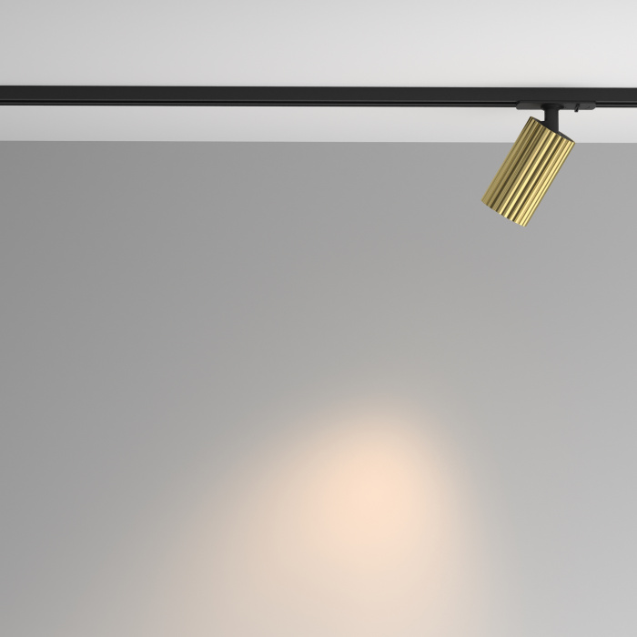 Трековый светильник Maytoni Calipso TR218-1-GU10-BS