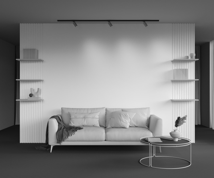 Трековый светильник Maytoni Calipso TR218-1-GU10-BS