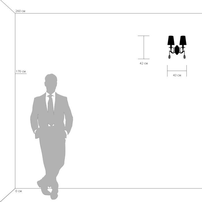 Бра Cappa Osgona 691622