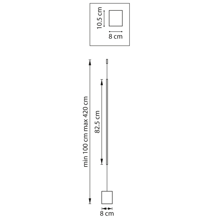 Светильник подвесной Undine Lightstar 738617