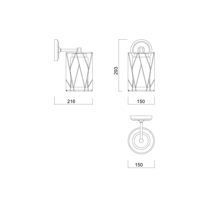 Бра VL6083W01 Vele Luce