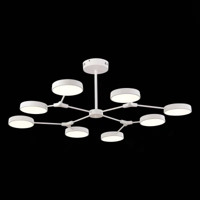 Светильник потолочный Белый/Белый LED 8*10W SLE6003-502-08