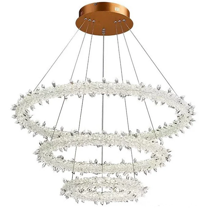 Подвесная люстра Delight Collection MD-012 MD-0120B-40+60+80 gold