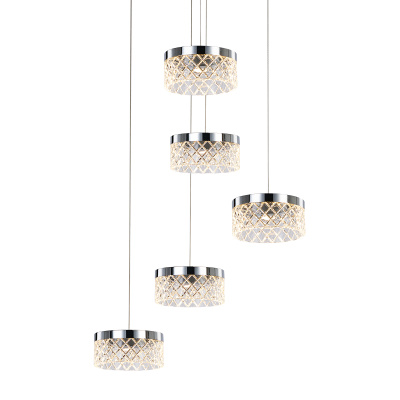 Подвесной светильник Delight Collection Diamond cut MD21020075-5A chrome