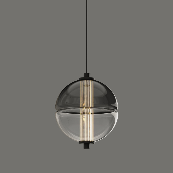 Подвесной светильник Delight Collection MD24022079 MD24022079-1A black/smoky