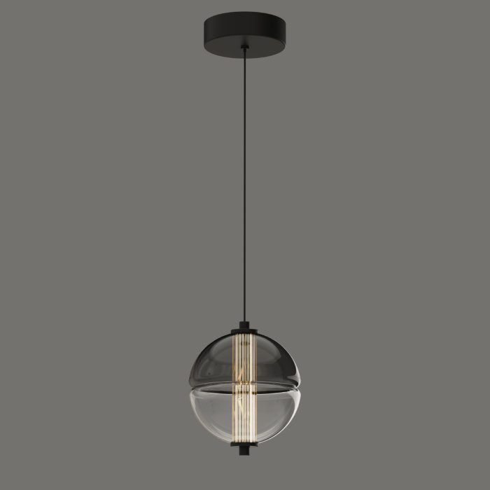 Подвесной светильник Delight Collection MD24022079 MD24022079-1A black/smoky