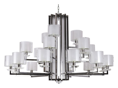 Люстра 4412+6+3/C black glossy Newport