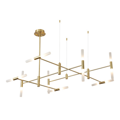 Светильник подвесной ST-Luce Матово золотистый/Белый G9 16*5W 4000K SL1216.203.16