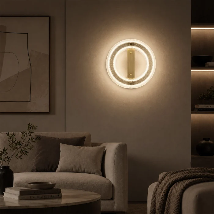 Светильник потолочный ST-Luce золотистый/Прозрачный LED 1*30W 4000K SL6245.202.01