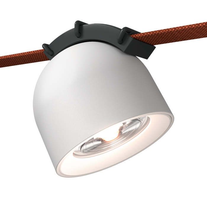 Светильник трековый Белый LED 1*12W 3000K 911Lm Ra90 60 IP20 D100xH107 48V ST451.536.12.1