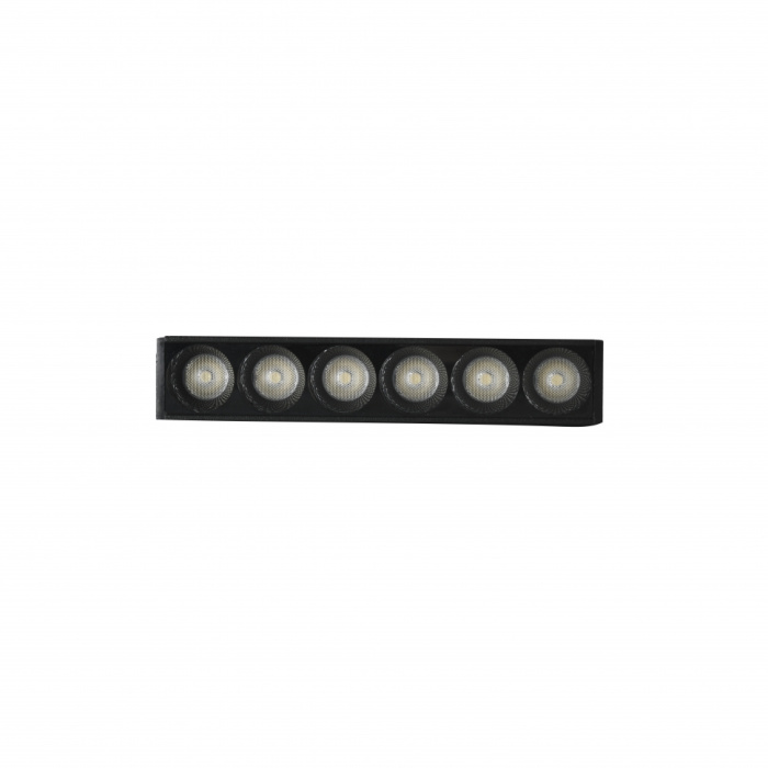 Светильник трековый магнитный iLedex VISION 4822-002-L120-6W-38DG-4000K-BK