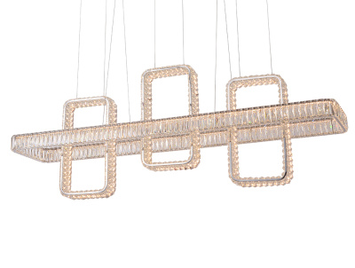 Подвесной светильник 8233+1/S chrome Newport