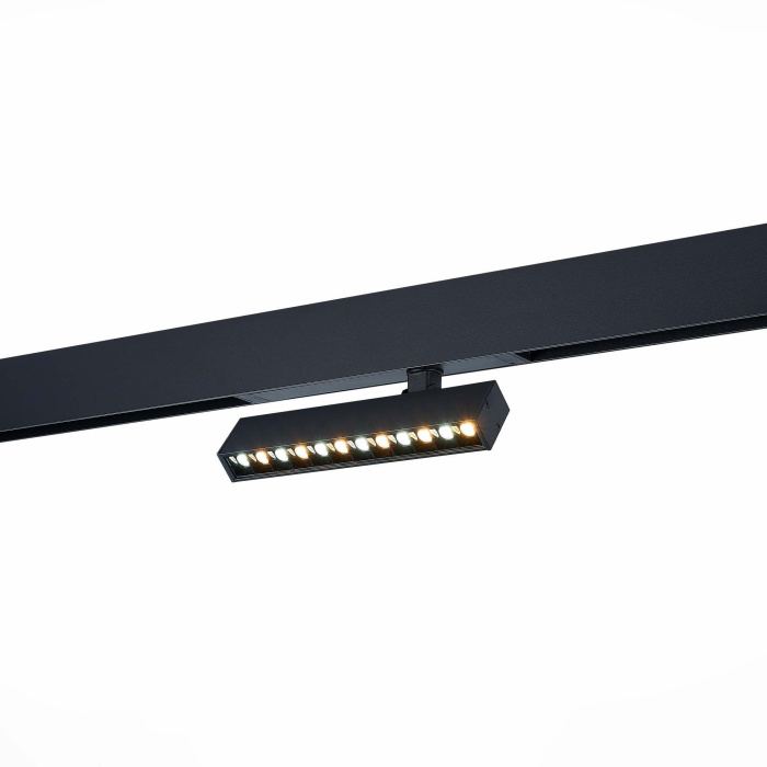 Светильник трековый Черный LED 1*9W 4000K 700Lm Ra>90 24 IP20 L220xW25xH105 220V ST656.446.09