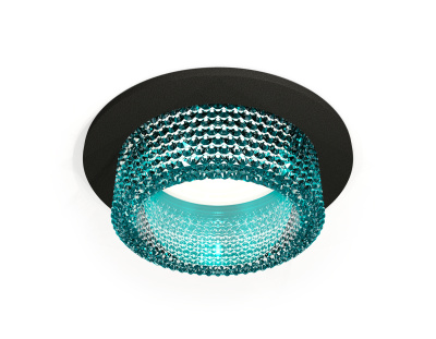 Комплект встраиваемого светильника с композитным хрусталем Ambrella light XC6513043