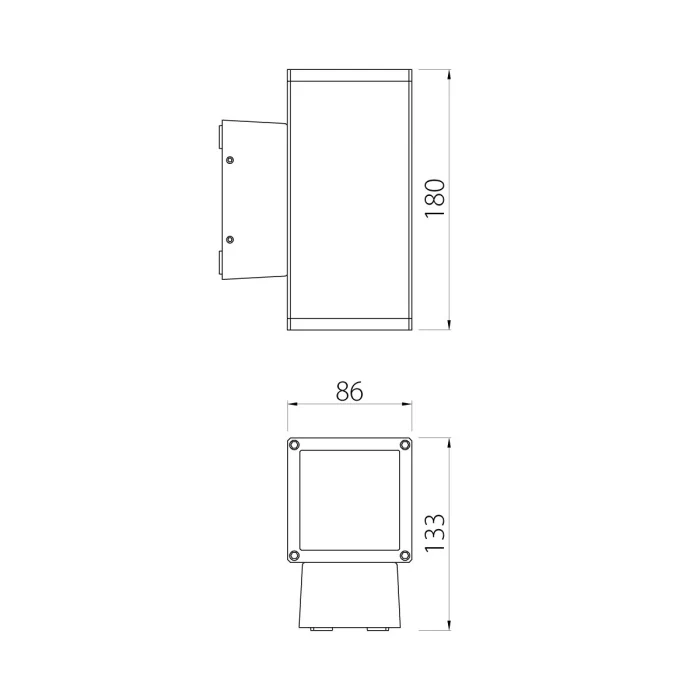Настенный фонарь Natural Concepts Dwell NC-803472-DG