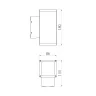 Настенный фонарь Natural Concepts Dwell NC-803472-DG
